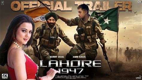 Lahore 1947 Official Trailer Sunny Deol Amir Khan Shilpa Shetty