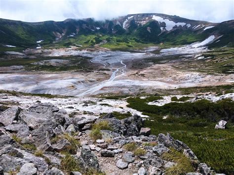 大雪山⛰️お鉢周り黒岳・北鎮岳・中岳・間宮岳・荒井岳・松田岳・北海岳 おしんさんの大雪山系・旭岳・トムラウシの活動データ