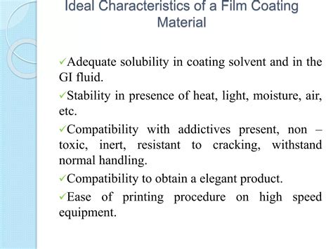 Tablet Coating Ppt