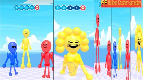 Balloon Crusher Gameplay Balloon Crusher Shoot Game All Levels