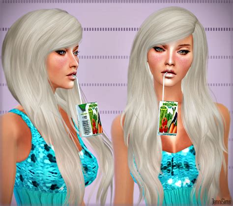 Downloads Sims 4 Sets Of Accessory Juice Box And Bow Hair Jennisims