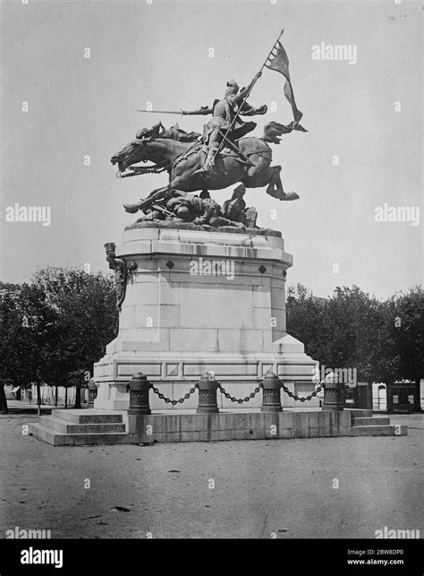 Jeanne Darc Deurope Banque Dimages Noir Et Blanc Alamy