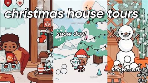 Aesthetic Toca Boca Christmas Tiktoks Toca Boca Chritmas House