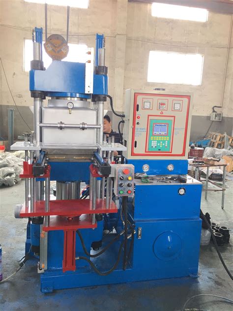 Single Station Vacuum Rubber Compression Molding Press Machine Vc Ton