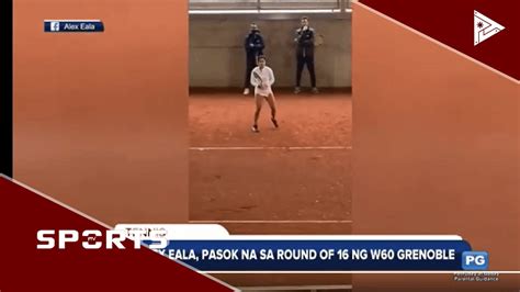 Alex Eala Pasok Na Sa Round Of 16 Ng W60 Grenoble YouTube