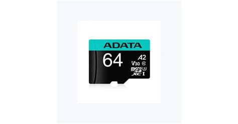 Micro Secure Digital Card Adata 64gb Ausdx64gui3v30sa2 Ra1 Clasa 10 Cu