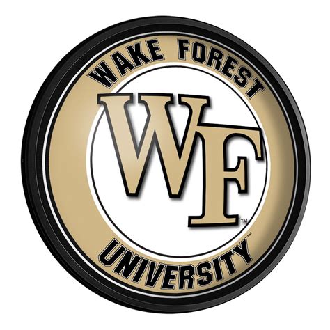 Wake Forest Demon Deacons Logo 18 Round Slimline Illuminated Wall Sign