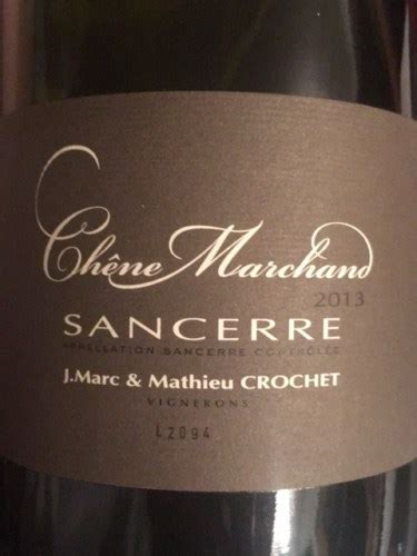 Jean Marc Crochet Chene Marchand Sancerre Vivino Belgi