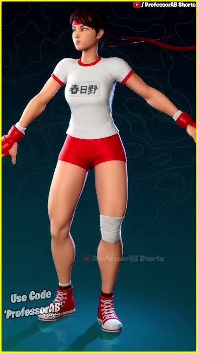 Fortnite On Your Mark Emote With Sakura Gym Hot Pants Skin Thicc 🍑😜😍🔥