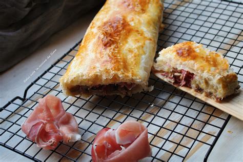 Rotolo Di Sfoglia Con Speck Patate E Funghi Dolci Note In Cucina Da Simo