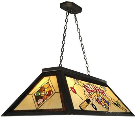 Springdale Pool Table Light Fth10021 By Dale Tiffany Traditional Pool