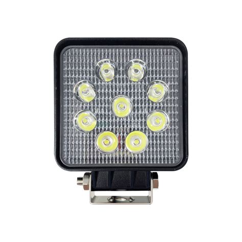 Faro A Led Da Lavoro Quadrato X X Mm W V