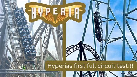 Hyperia FIRST Full Circuit TEST Vlog Thorpe Park April 2024 YouTube