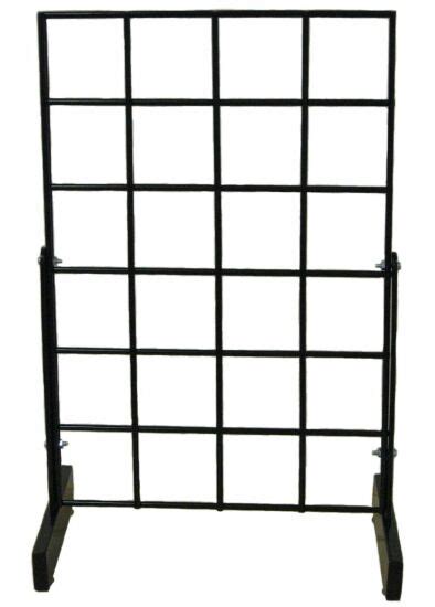 Counter Gridwall Display Table Stand Grid With Legs Freestanding