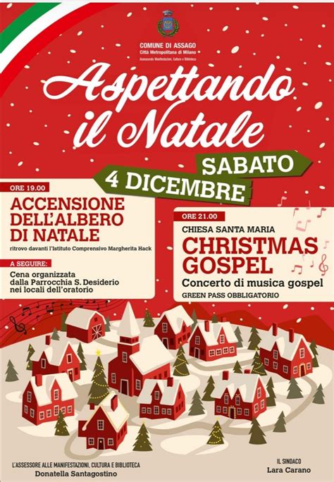 Assago Natale Con Albero Luci E Concerto Gospel Metronews