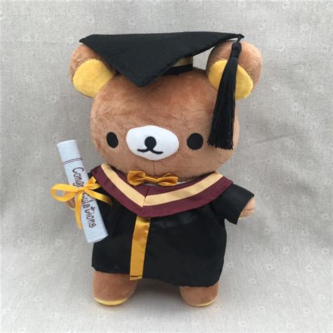 Bonito Rilakkuma Personagem Graduado Brinquedo De Pel Cia Boneca Dos