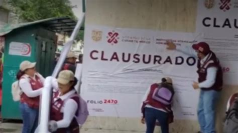 Plaza Izazaga Es Clausurada En La Cuauht Moc Telediario M Xico