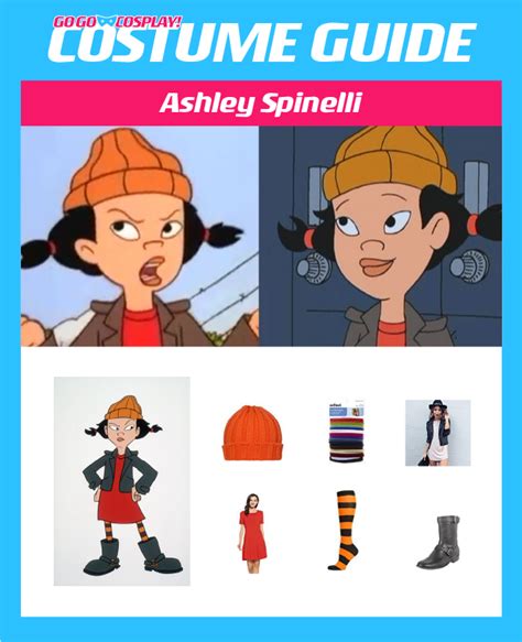 Ashley Spinelli Costume Guide Go Go Cosplay Spinelli Costume Cosplay Diy Cosplay