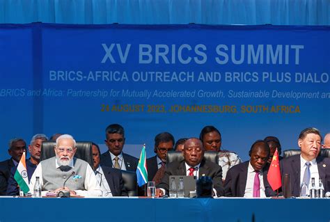 Brics 15th Summit Expansion And Beyond The Indian Eye