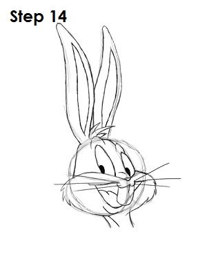 How To Draw Bugs Bunny