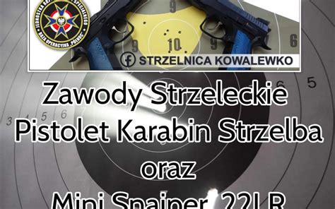 Strzelnica Kowalewko zapraszamy na zawody strzeleckie 14 października