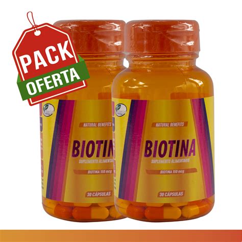 Pack Biotina Mcg X Caps Aben Farmacia Santa Gemita