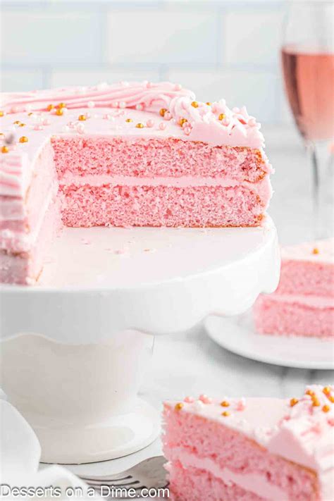 Pink Champagne Cake The Best Pink Champagne Cake Recipe