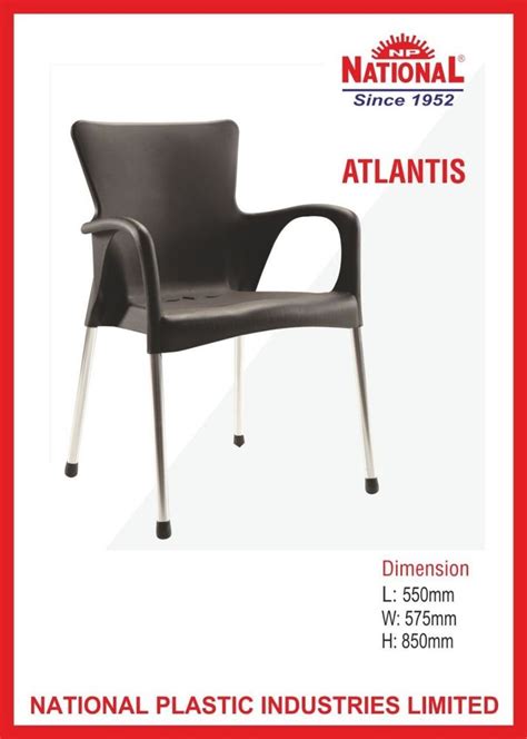 Designer Plastic Cafeteria Chair Atlantis Institutional Chair At Rs