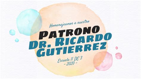 Homenaje Al Patrono Ricardo Gutierrez