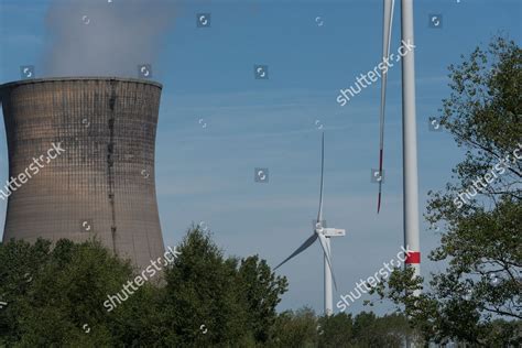 Steel Giant Arcelormittal New Wind Turbines Editorial Stock Photo