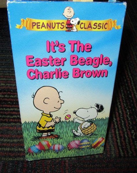 Its The Easter Beagle Charlie Brown Vhs Video A Peanuts Holiday