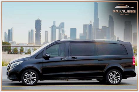 Mercedes V Class Chauffeur Driven Car In Dubai Uae