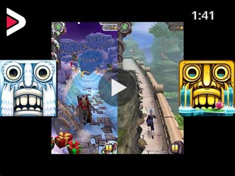 Temple Run 2 Frozen Festival Vs Temple Run 2 Enchanted Palace دیدئو dideo