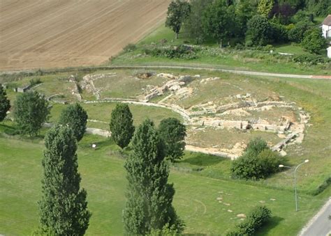 seine  marne le site gallo romain de chateaubleau selectionne par