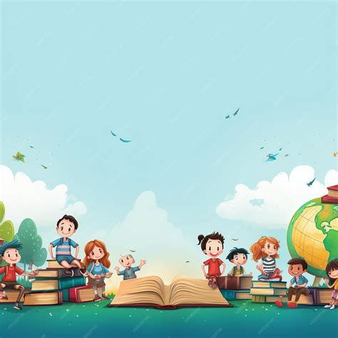 Premium Photo A Kids Or A Childrens Book Cover Page Design 1