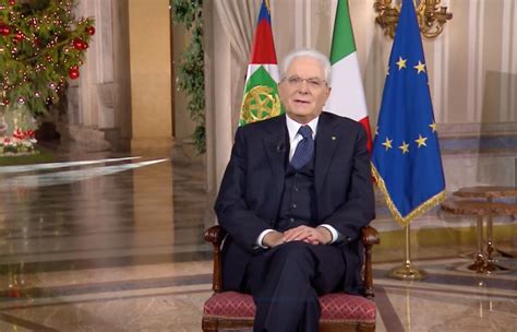 Il Discorso Di Fine Anno Del Presidente Della Repubblica Sergio