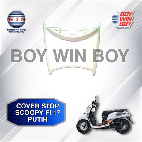 Jual Tutup Lampu Belakang Sambungan Body Belakang Scoopy Fi Merk Win