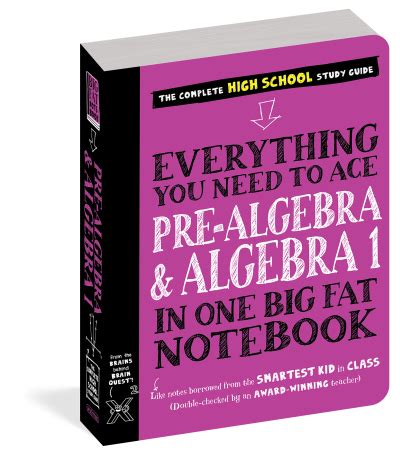 Everything You Need To Ace Pre Algebra And Algebra I In One Big Fat