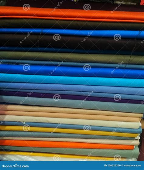 Colorful Materials for Making Clothes Stock Photo - Image of colorful, making: 266626260