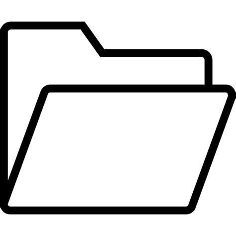 Folder Basic Miscellany Lineal Icon