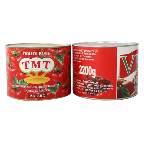 China Double Concentrated Tomato Paste Tmt Brand Chinese Factory Factory And Manufacturers Tomato