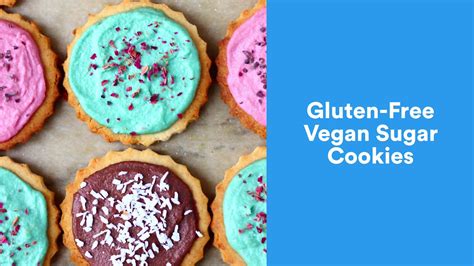 Gluten Free Vegan Sugar Cookies Youtube