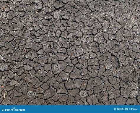 Suelo De La Tierra Agrietado De La Falta De Agua Foto De Archivo