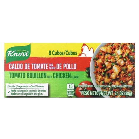 Knorr Chicken Flavor Tomato Savory Sauce Bouillon Cubes Ct Oz