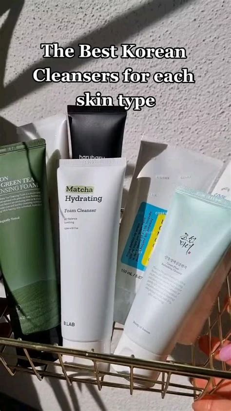 Best Korean Cleansers For Your Specific Skin Type 2024