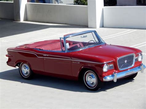 1960 Studebaker Lark Regal VIII Convertible V8 Low Miles Automatic