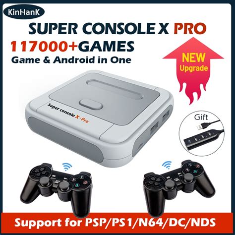 Super Console X Pro Retro Video Game Consoles With Classic Game