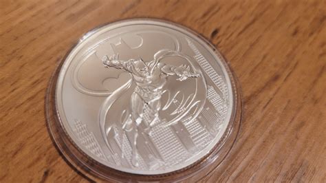 Srebrna Moneta Batman DC Comics NIUE 1oz 999 Kraków Licytacja na