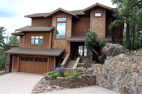 Custom Mountain Homes of Northern Arizona - Arts & Crafts - House ...