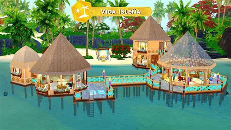 CASA VIDA ISLEÑA LOS SIMS4 VIDA ISLEÑA YouTube